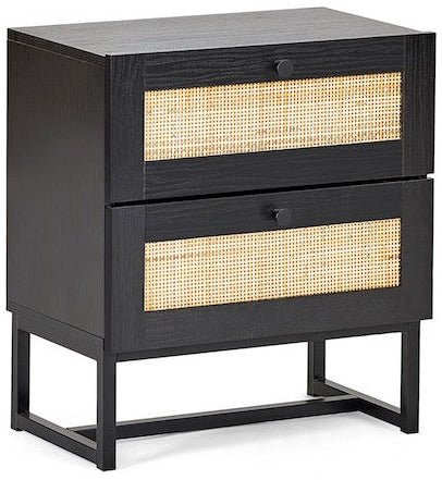 Padstow 2 Drawer Bedside Chest - Julian Bowen