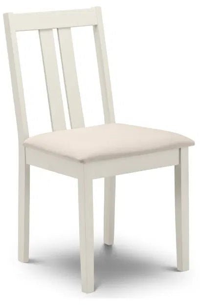 Pair of 2 Rufford Dining Chairs - Julian Bowen
