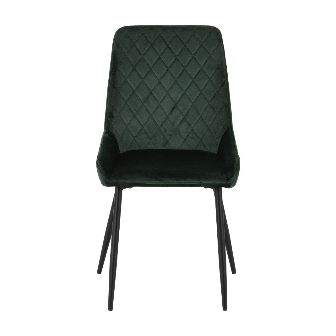 Pair of Avery Velvet Chairs - Seconique