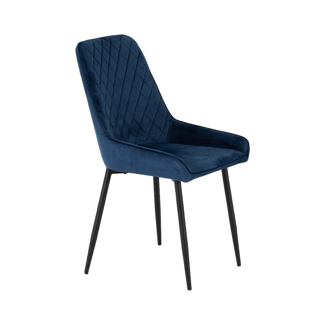 Pair of Avery Velvet Chairs - Seconique