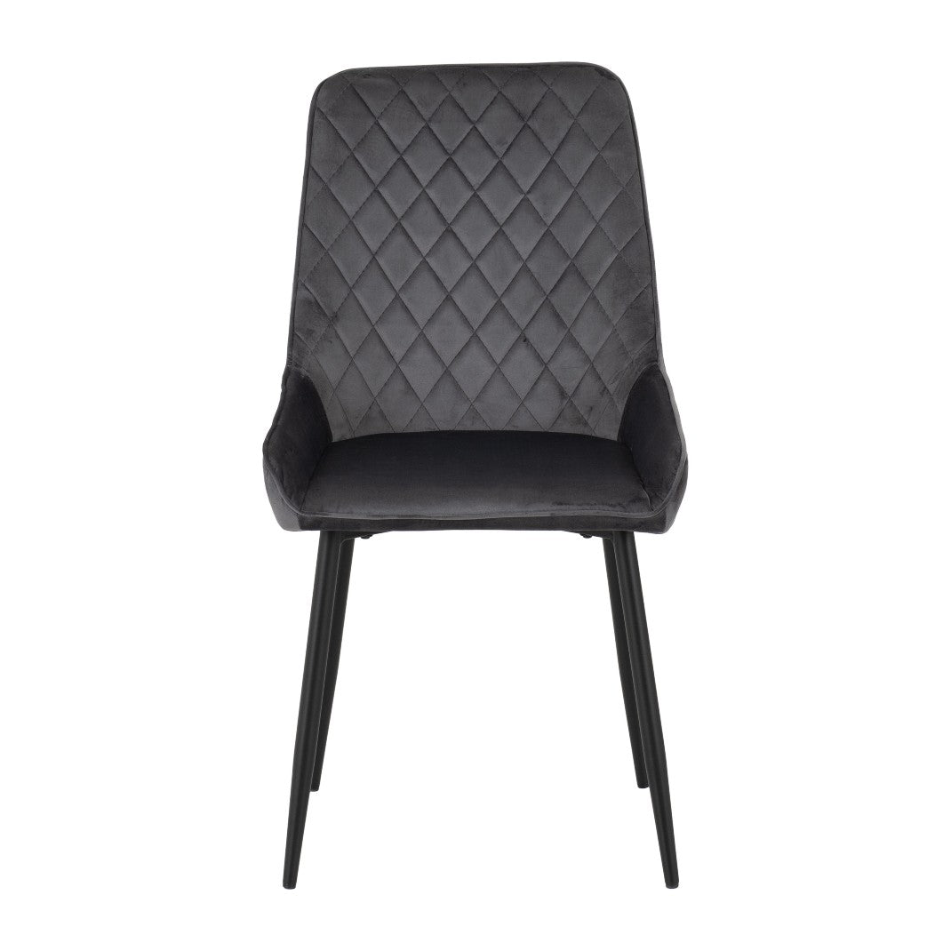 Pair of Avery Velvet Chairs - Seconique