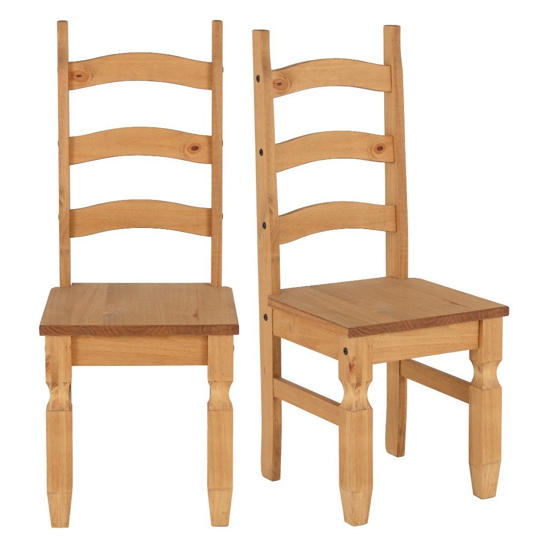 Pair of Corona Dining Chairs - Seconique