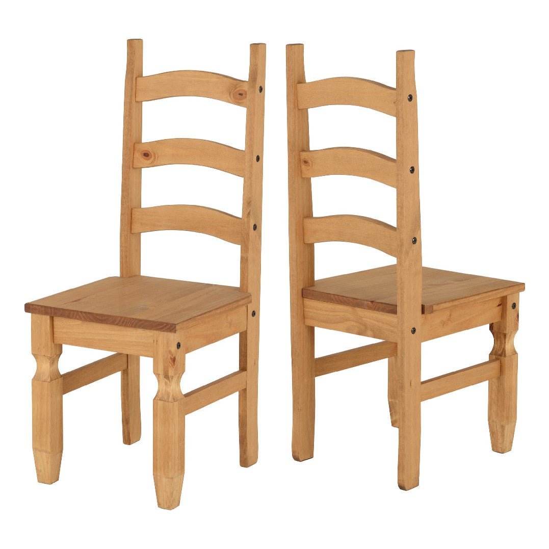 Pair of Corona Dining Chairs - Seconique