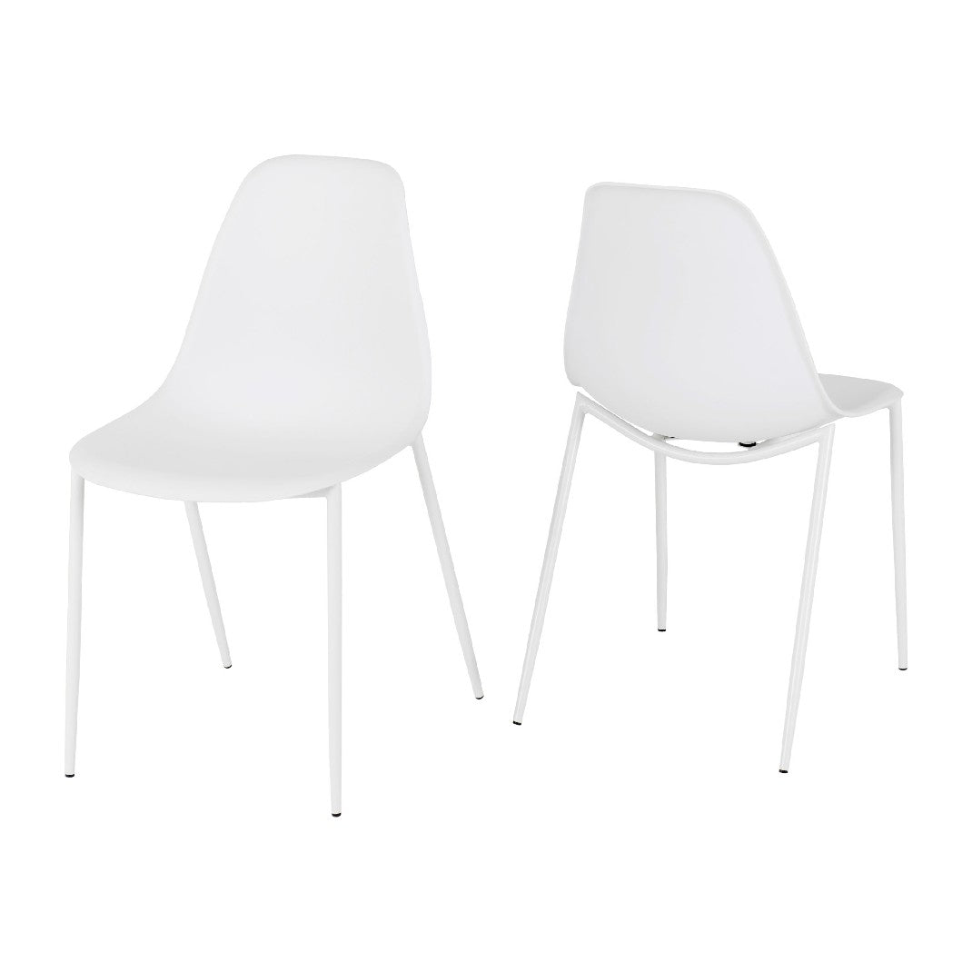 Pair of Lindon Dining Chairs - Seconique
