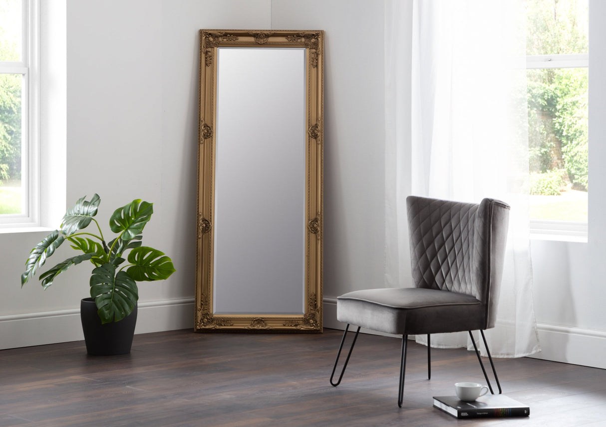 Palais Bedroom Lean - To - Dress Mirror - Julian Bowen