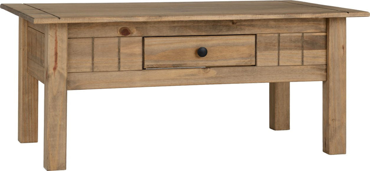 Panama 1 Drawer Coffee Table - Seconique