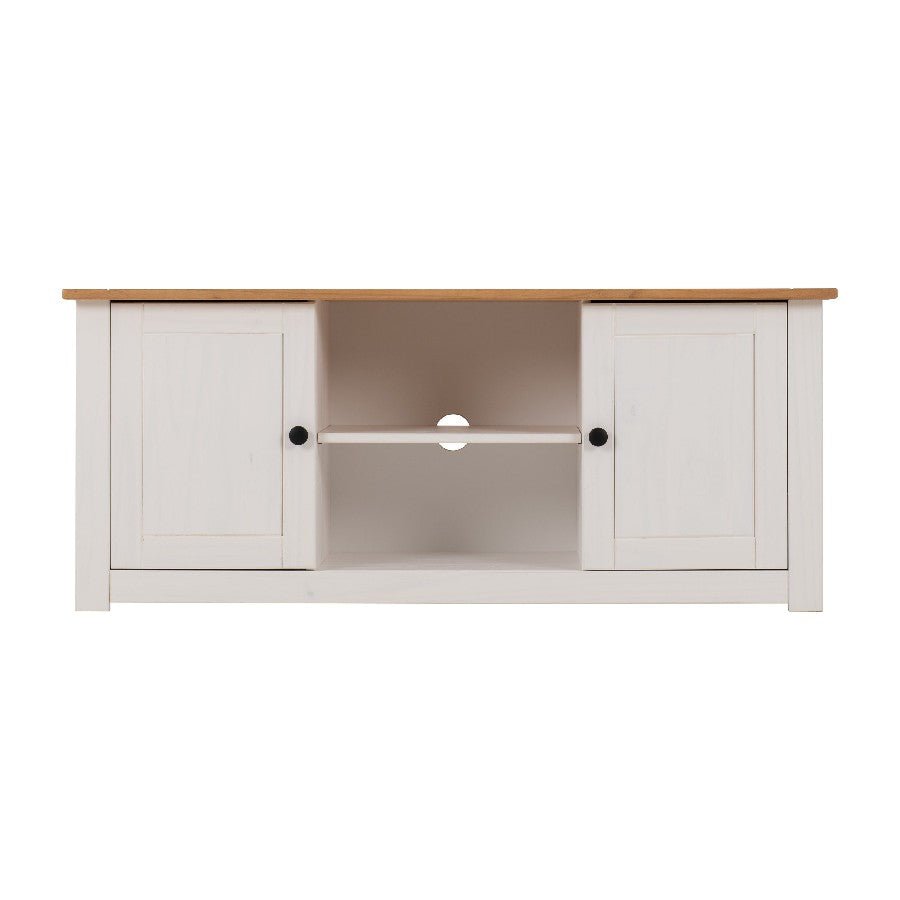 Panama 2 Door 1 Shelf TV Unit - Seconique