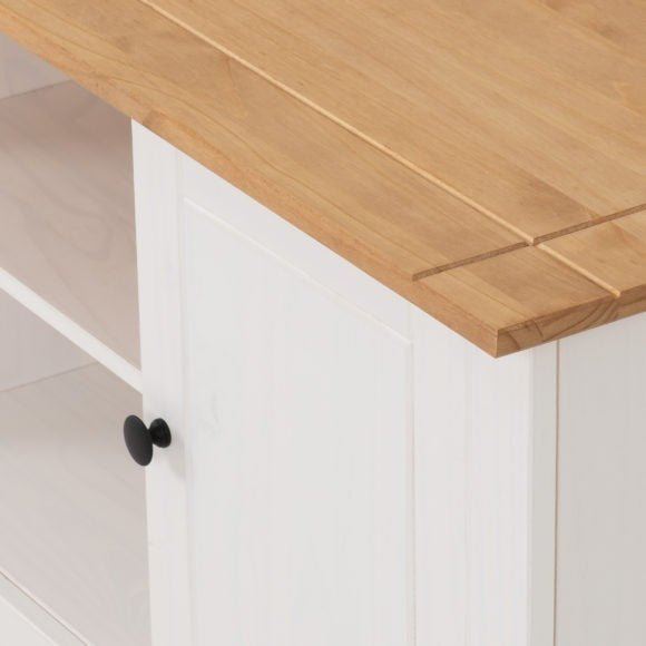 Panama 2 Door 1 Shelf TV Unit - Seconique