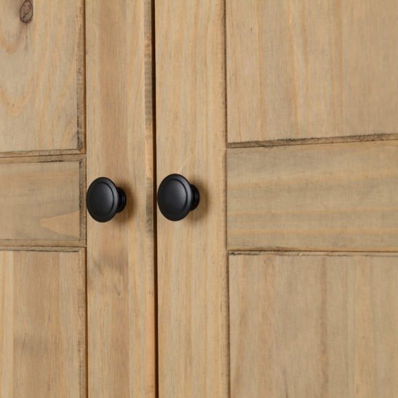 Panama 2 Door Double Wardrobe - Seconique