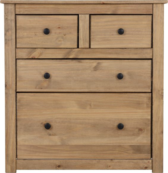 Panama 2+2 Drawer Chest - Seconique