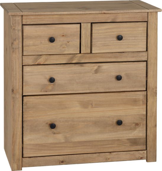 Panama 2+2 Drawer Chest - Seconique