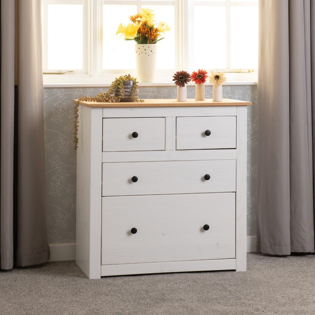 Panama 2+2 Drawer Chest - Seconique