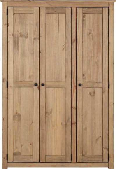 Panama 3 Door Wardrobe - Seconique