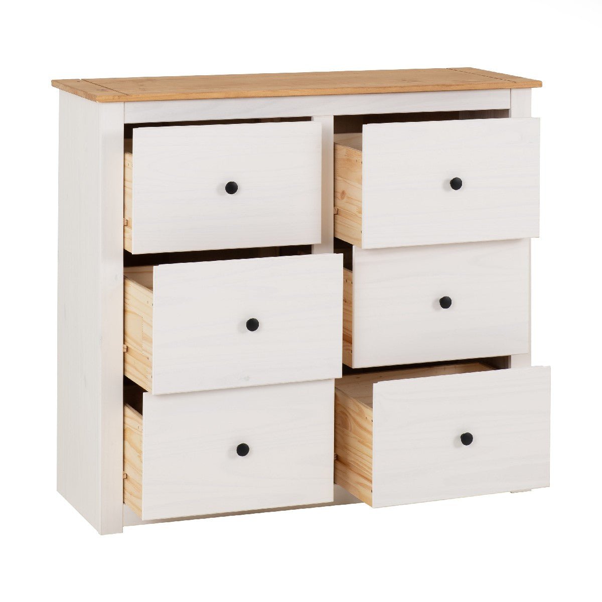 Panama 6 Drawer Chest - Seconique