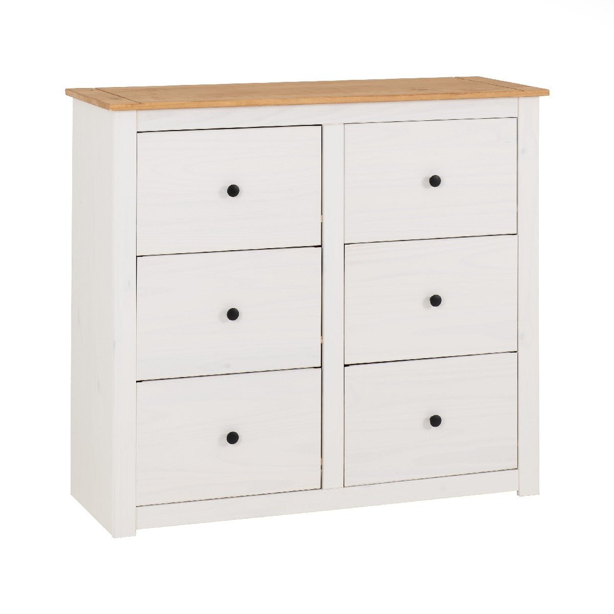 Panama 6 Drawer Chest - Seconique