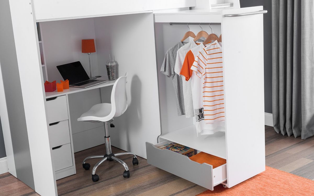 Pegasus High Sleeper Bed Frame - Julian Bowen