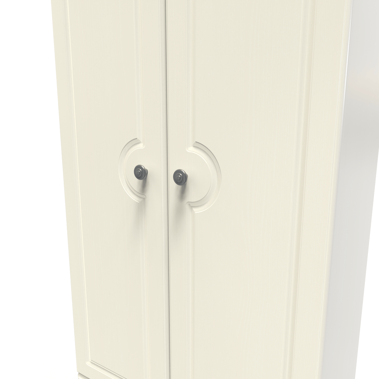 Pembroke 2 Door 2 Drawer Wardrobe - Welcome Furniture