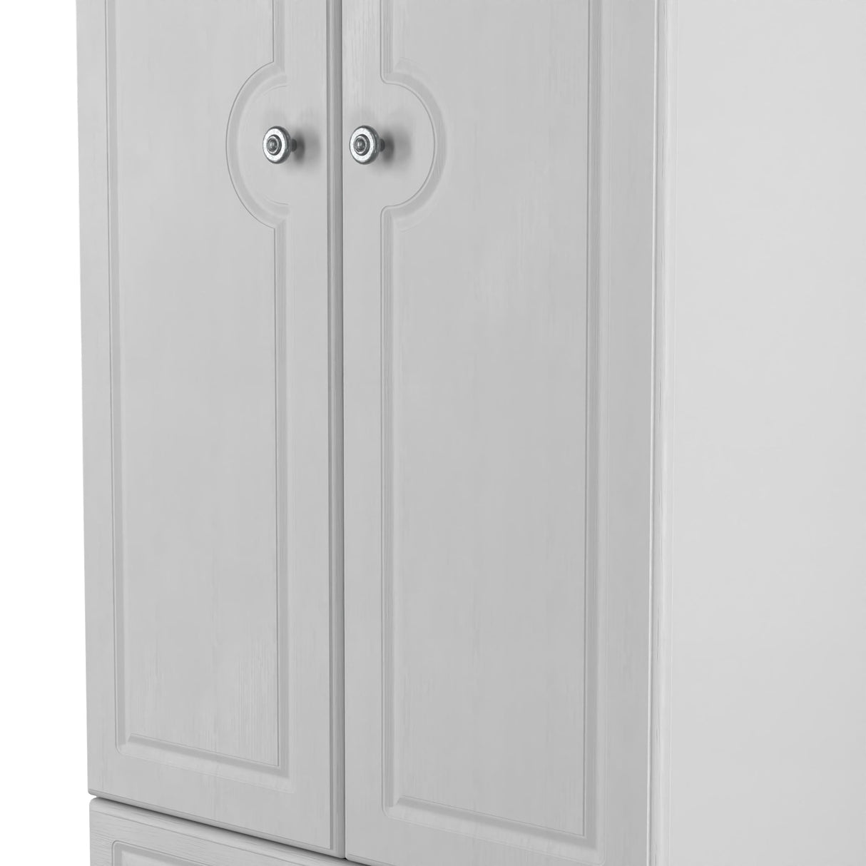 Pembroke 2 Door 2 Drawer Wardrobe - Welcome Furniture