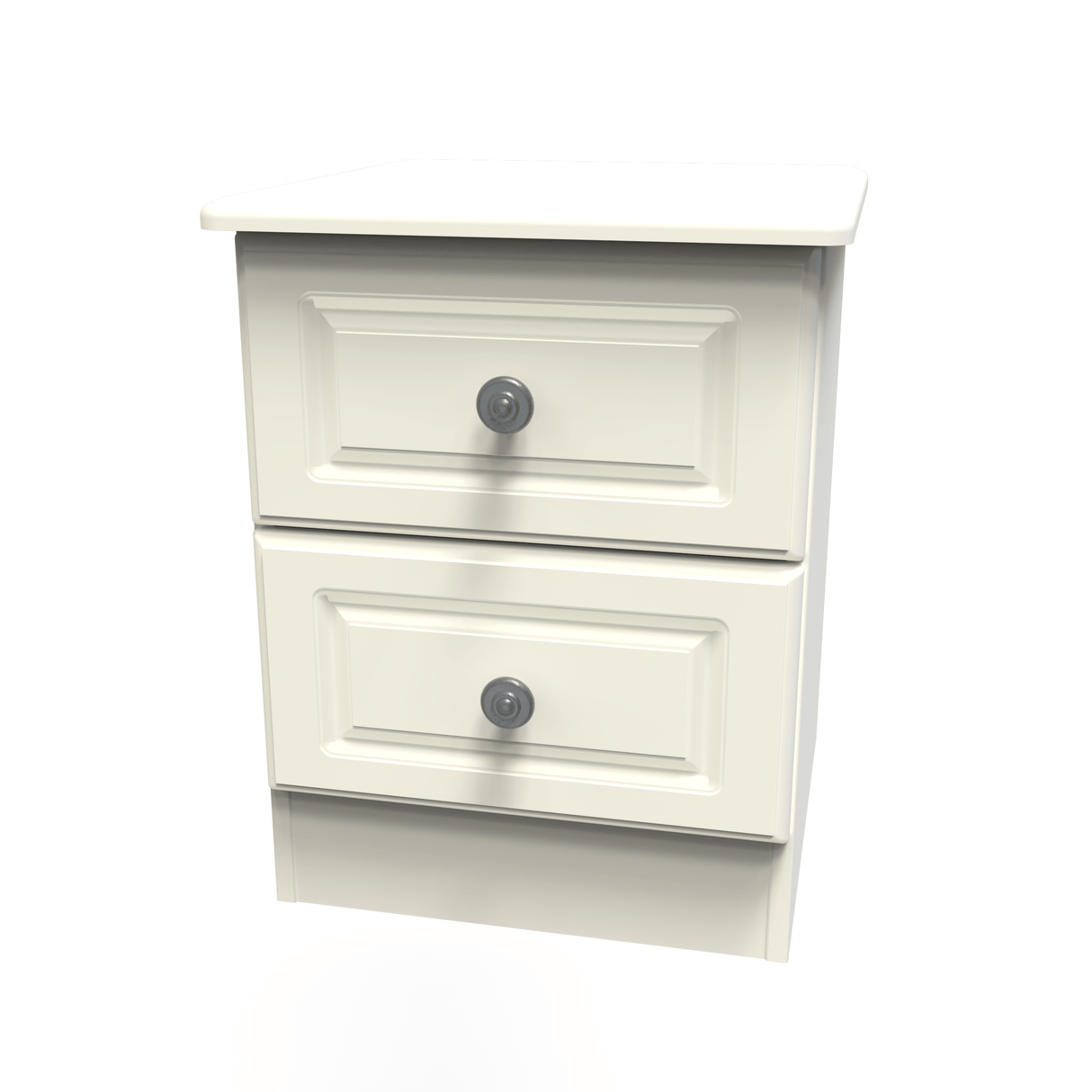 Pembroke 2 Drawer Bedside Cabinet - Welcome Furniture