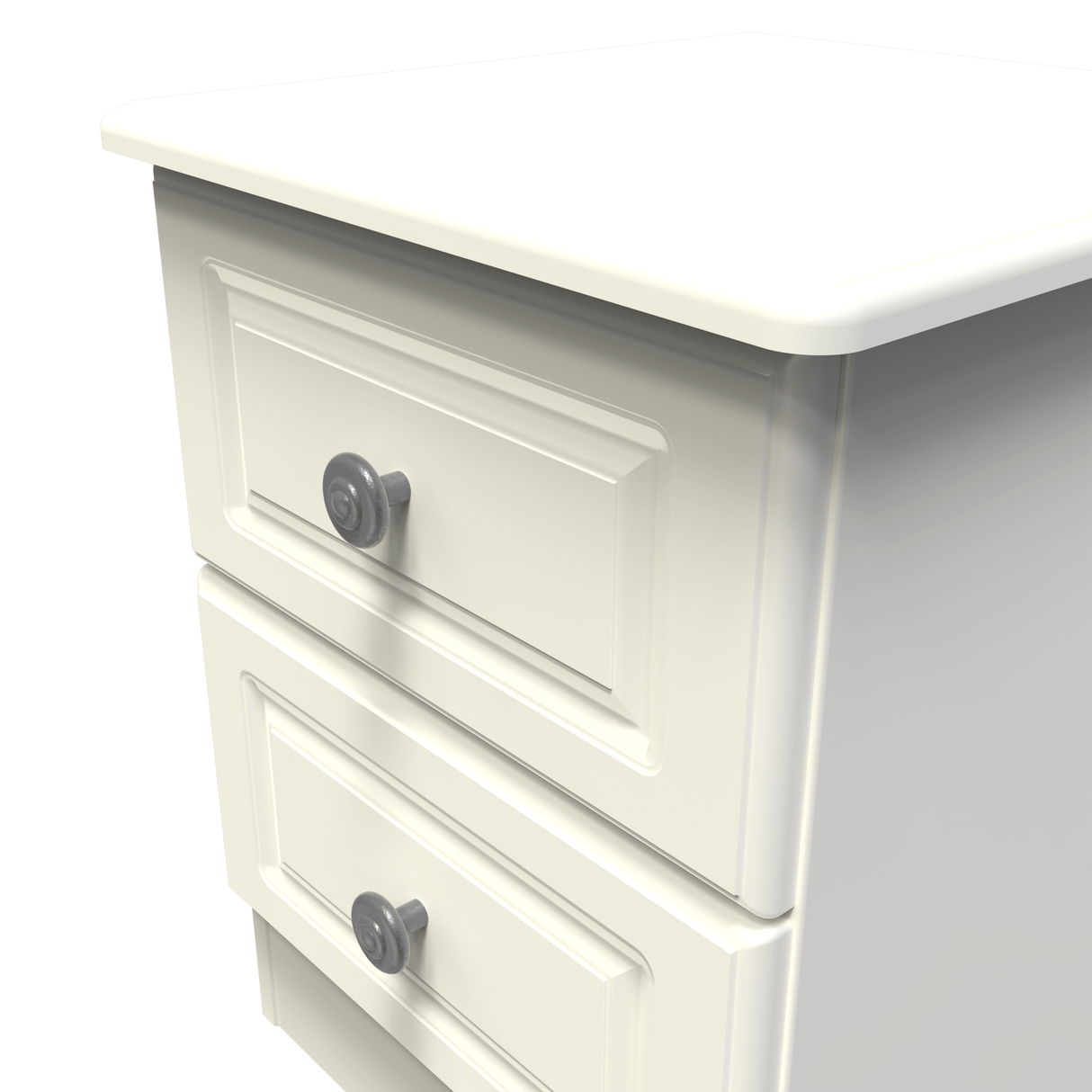 Pembroke 2 Drawer Bedside Cabinet - Welcome Furniture