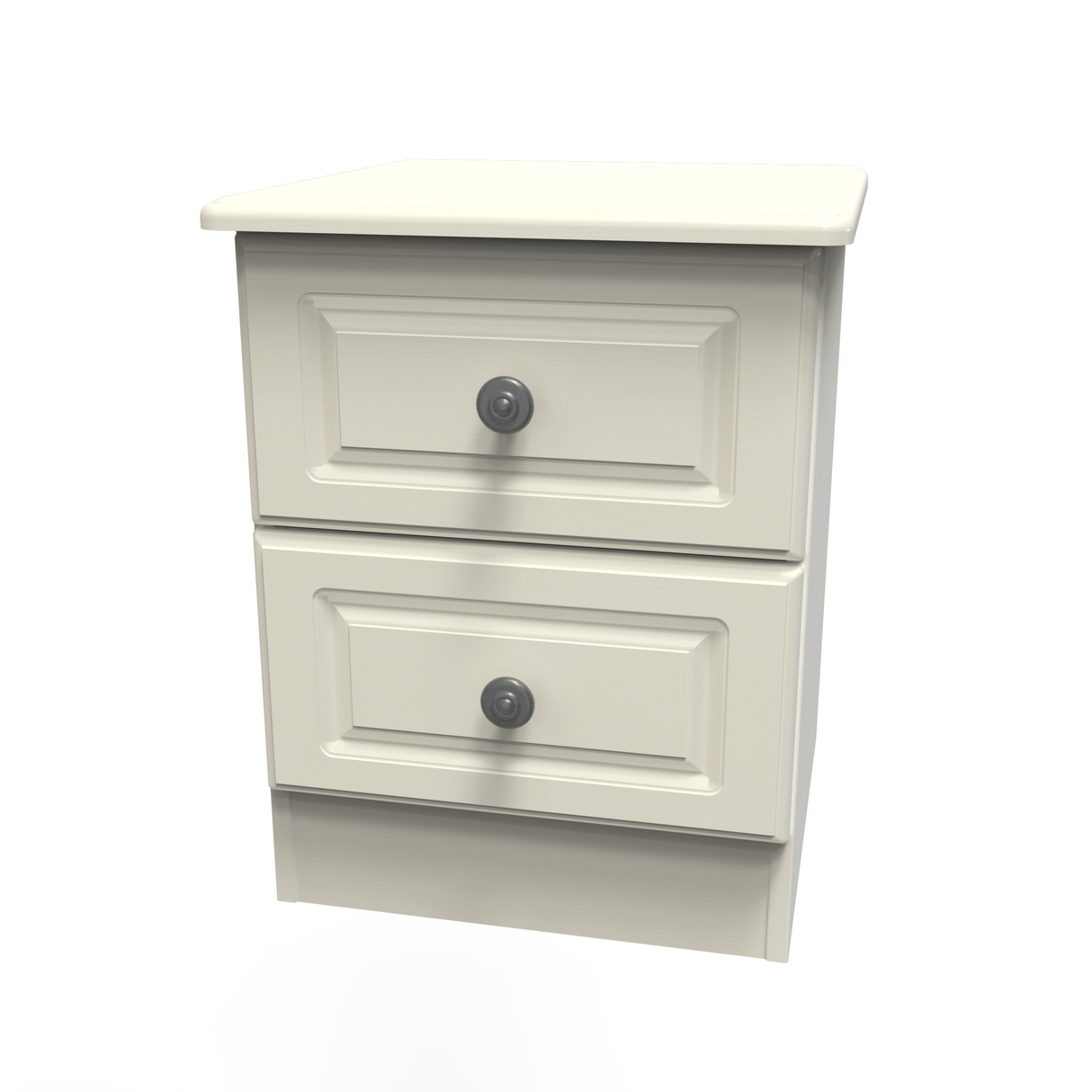 Pembroke 2 Drawer Bedside Cabinet - Welcome Furniture