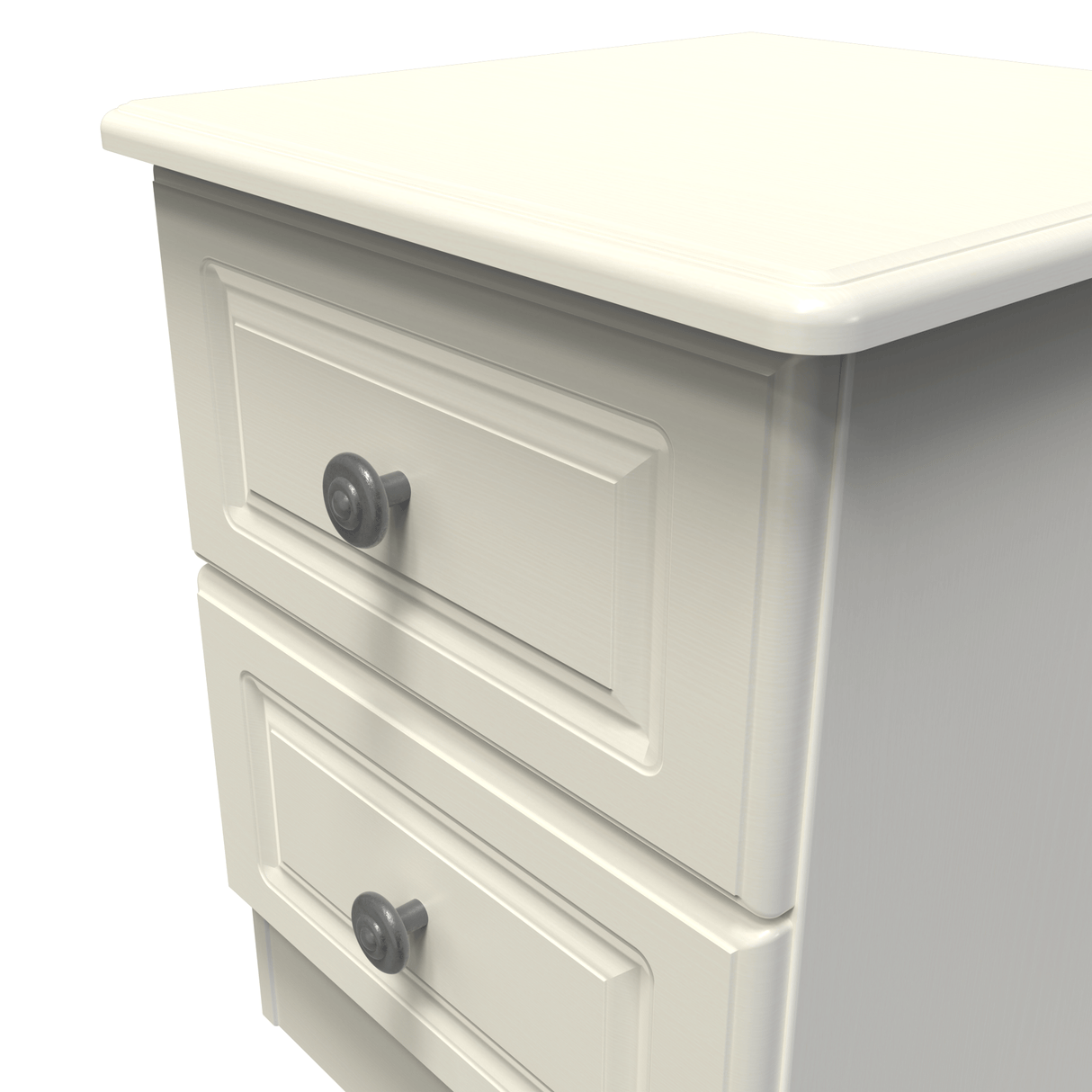 Pembroke 2 Drawer Bedside Cabinet - Welcome Furniture