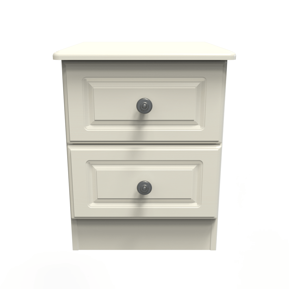 Pembroke 2 Drawer Bedside Cabinet - Welcome Furniture
