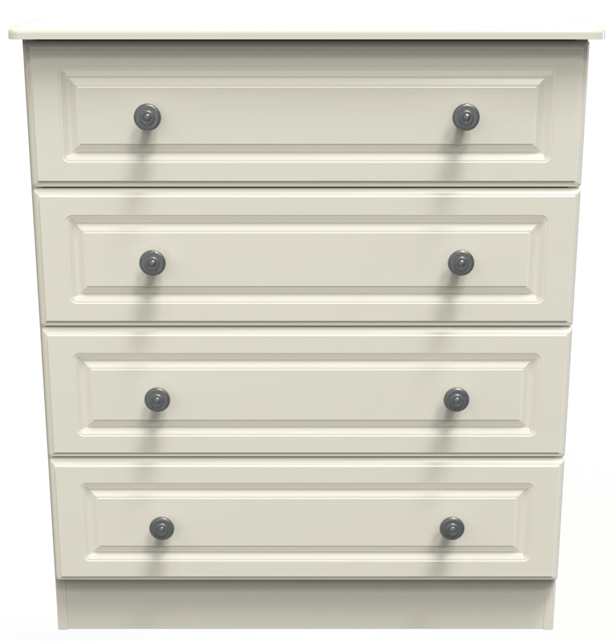 Pembroke 3 Drawer Bedside, 4 Drawer Chest & Wardrobe - Welcome Furniture