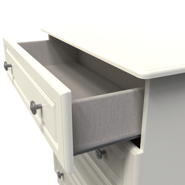 Pembroke 3 Drawer Bedside, 4 Drawer Chest & Wardrobe - Welcome Furniture