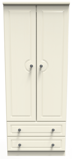 Pembroke 3 Drawer Bedside, 4 Drawer Chest & Wardrobe - Welcome Furniture