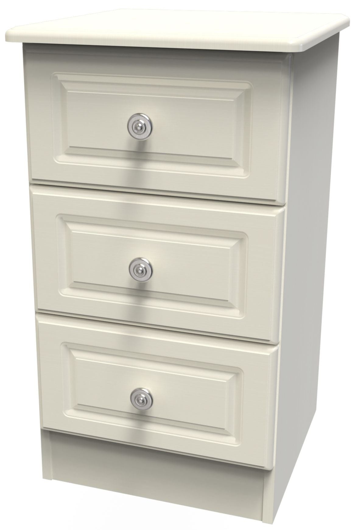 Pembroke 3 Drawer Bedside, 4 Drawer Chest & Wardrobe - Welcome Furniture