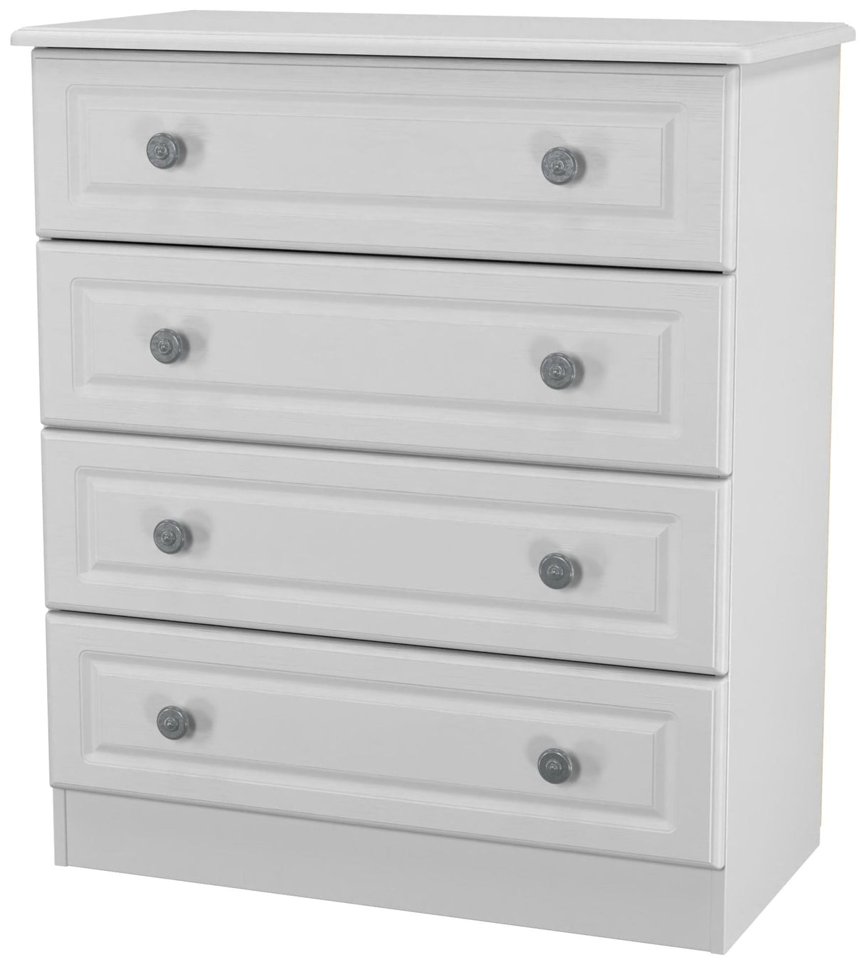 Pembroke 3 Drawer Bedside, 4 Drawer Chest & Wardrobe - Welcome Furniture