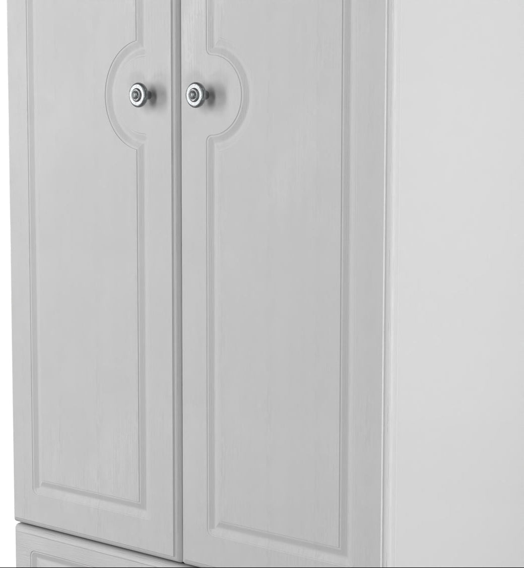 Pembroke 3 Drawer Bedside, 4 Drawer Chest & Wardrobe - Welcome Furniture