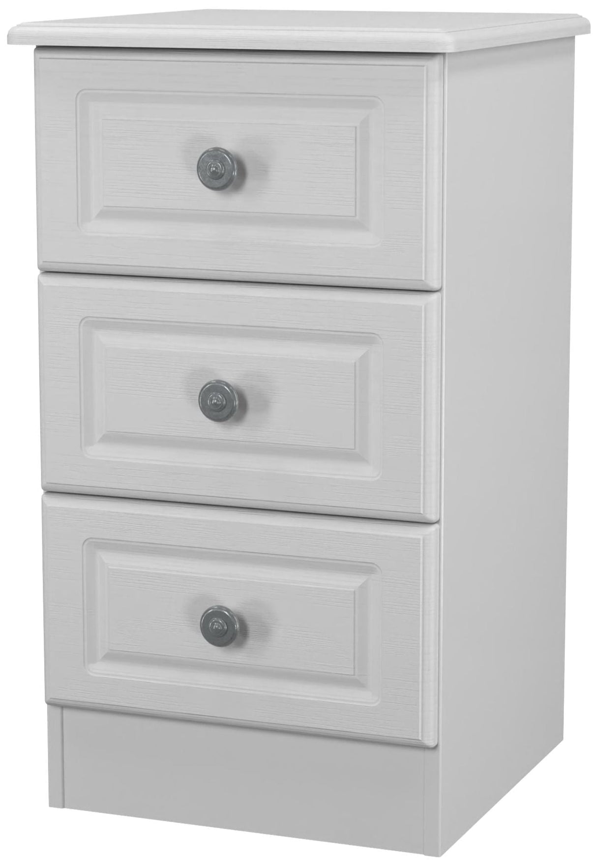 Pembroke 3 Drawer Bedside, 4 Drawer Chest & Wardrobe - Welcome Furniture