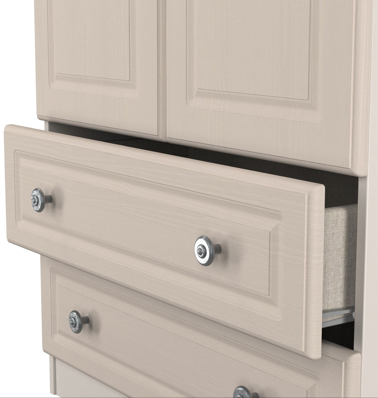 Pembroke 3 Drawer Bedside, 4 Drawer Chest & Wardrobe - Welcome Furniture