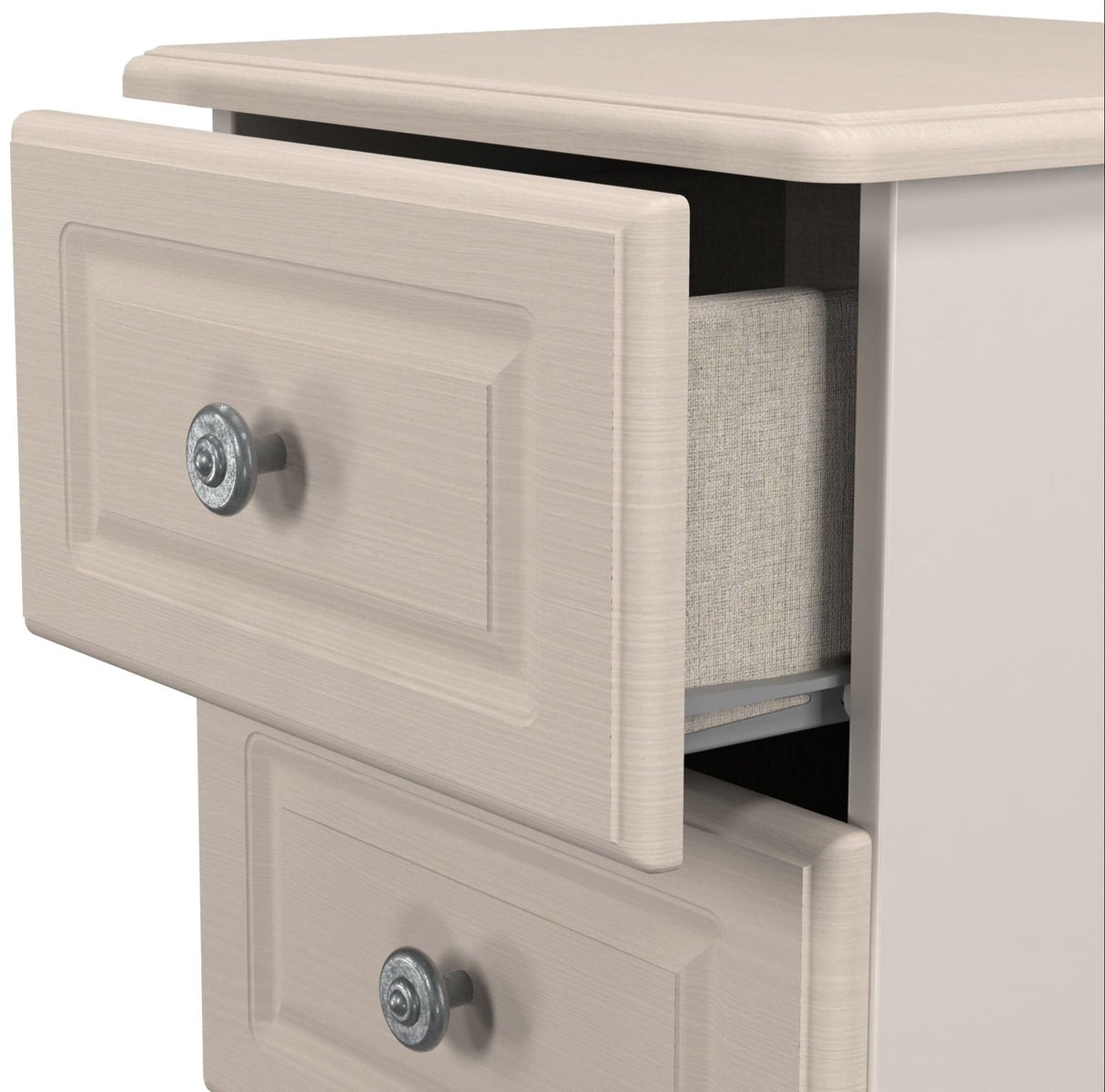 Pembroke 3 Drawer Bedside, 4 Drawer Chest & Wardrobe - Welcome Furniture