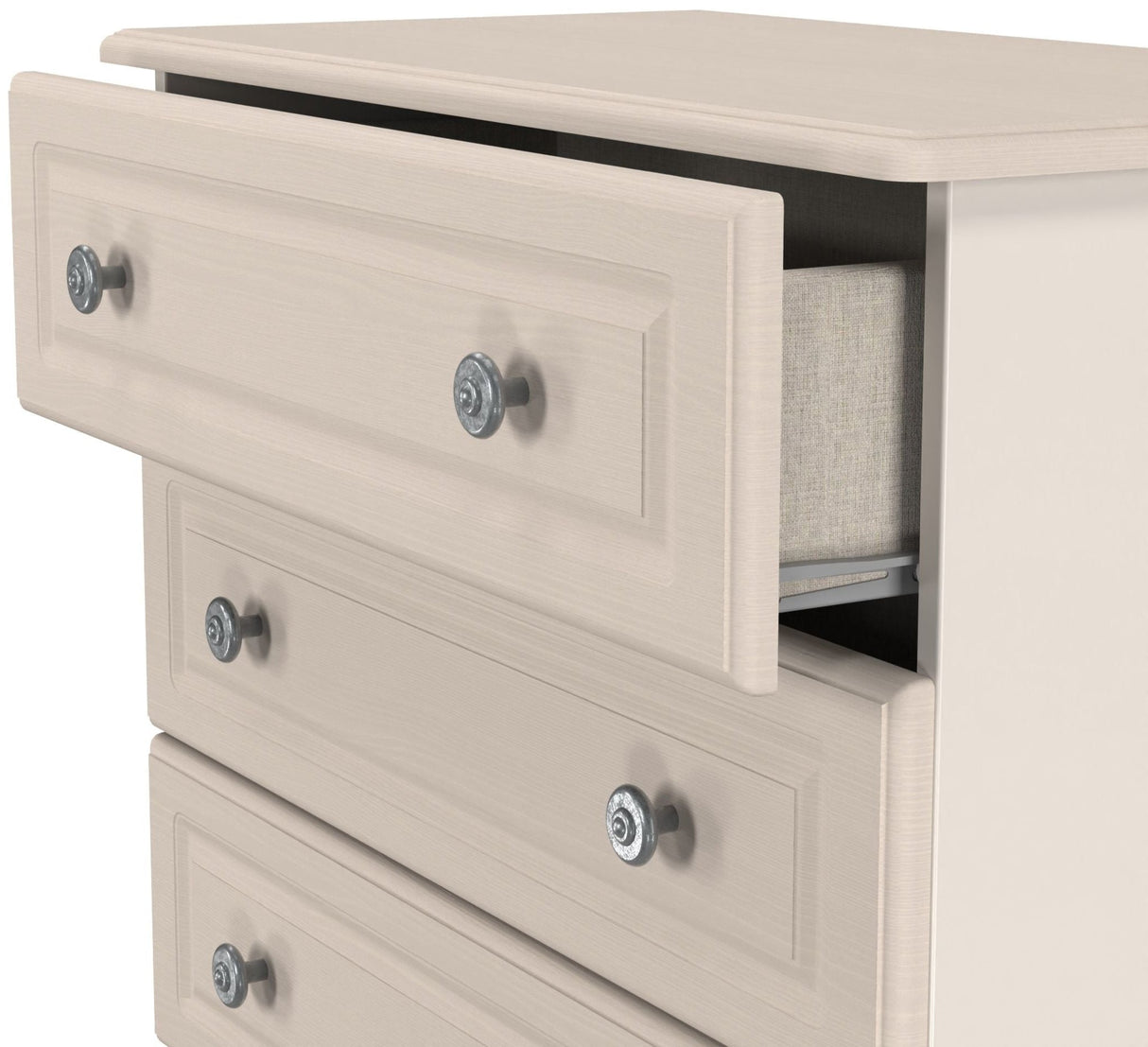 Pembroke 3 Drawer Bedside, 4 Drawer Chest & Wardrobe - Welcome Furniture