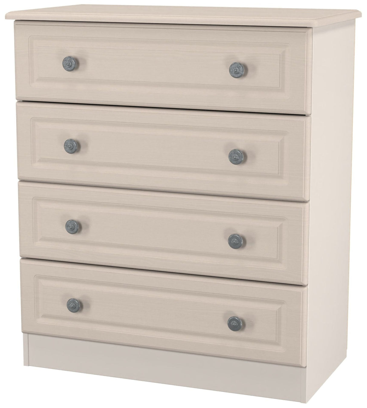 Pembroke 3 Drawer Bedside, 4 Drawer Chest & Wardrobe - Welcome Furniture