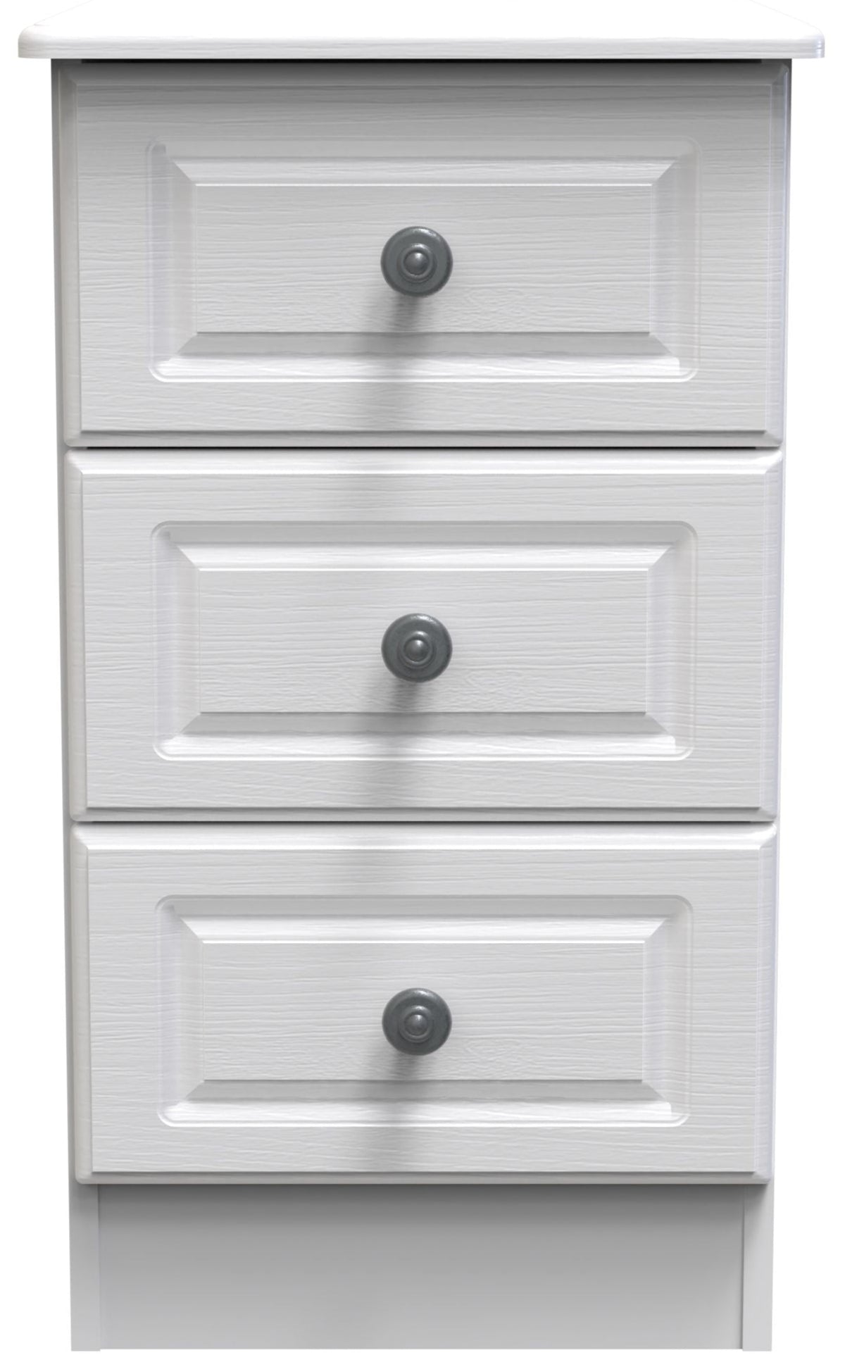 Pembroke 3 Drawer Bedside, 4 Drawer Chest & Wardrobe - Welcome Furniture