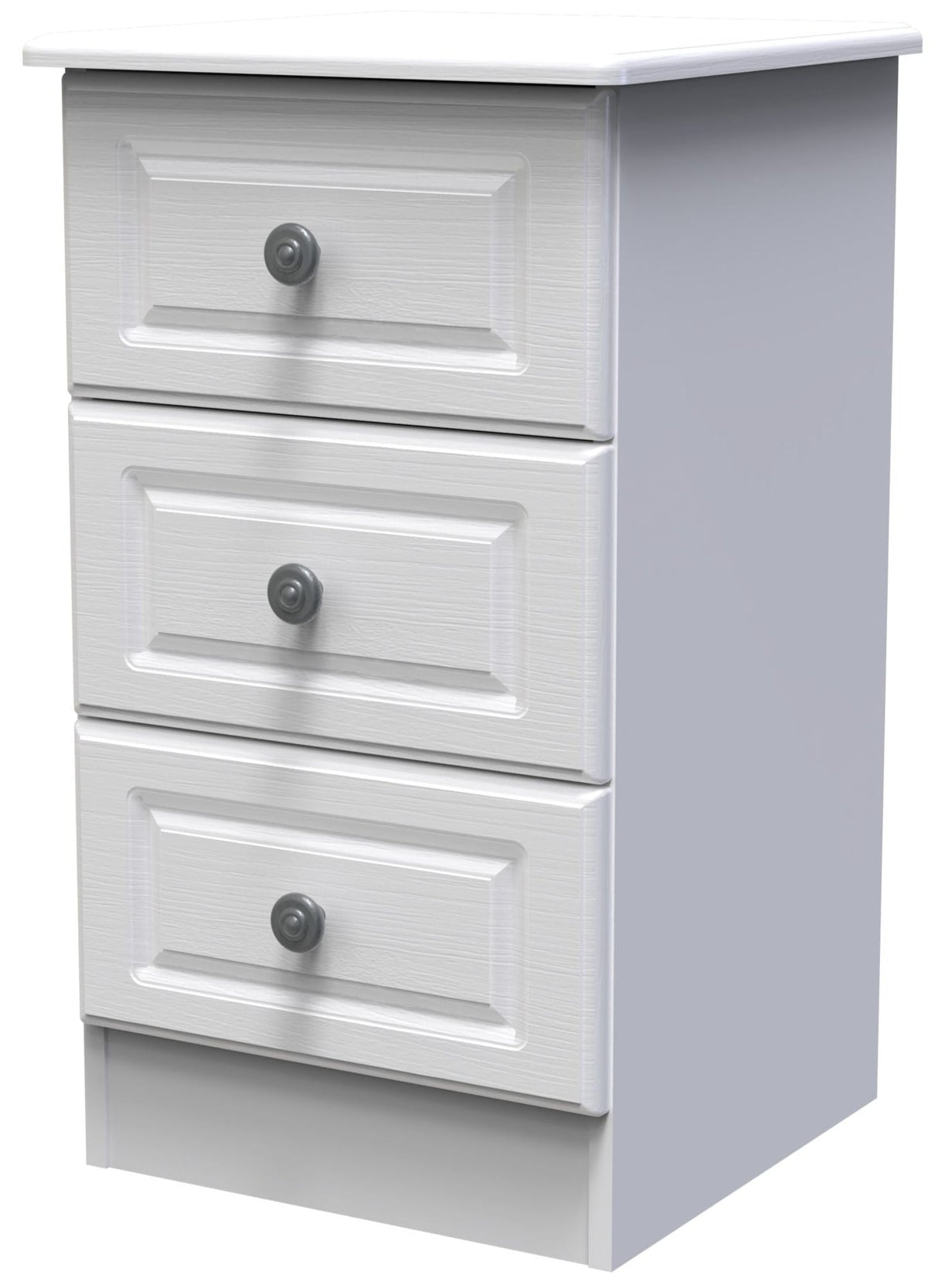 Pembroke 3 Drawer Bedside, 4 Drawer Chest & Wardrobe - Welcome Furniture