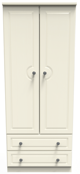 Pembroke 3 Drawer Bedside, 6 Drawer Chest & Wardrobe - Welcome Furniture