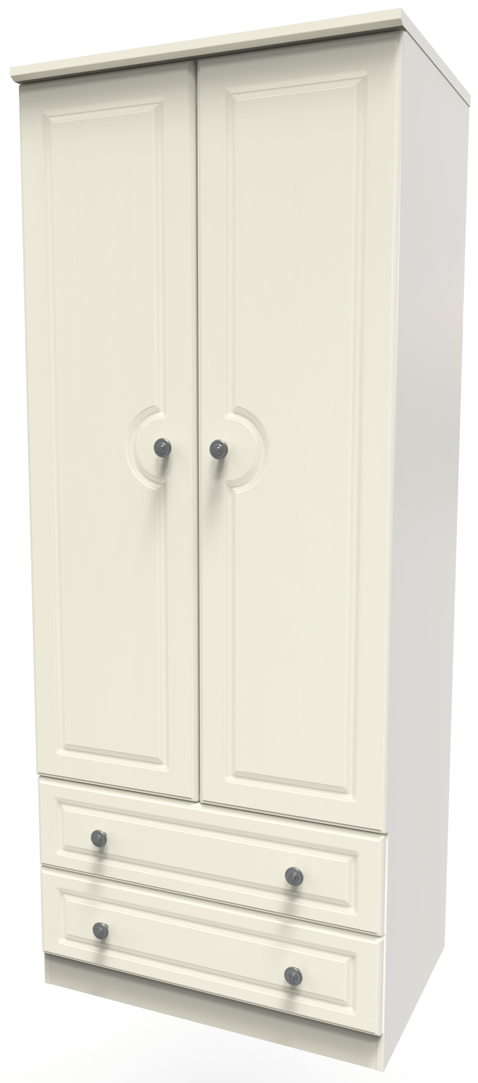 Pembroke 3 Drawer Bedside, 6 Drawer Chest & Wardrobe - Welcome Furniture