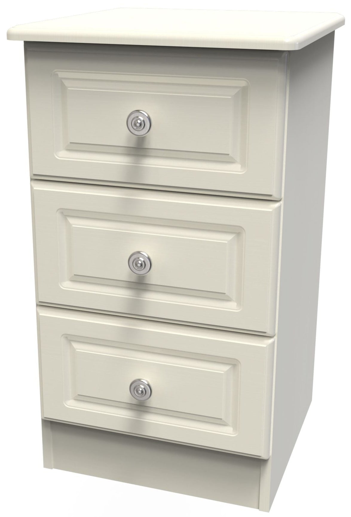 Pembroke 3 Drawer Bedside, 6 Drawer Chest & Wardrobe - Welcome Furniture