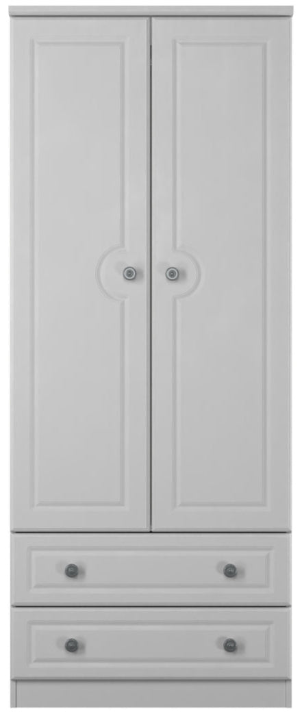 Pembroke 3 Drawer Bedside, 6 Drawer Chest & Wardrobe - Welcome Furniture