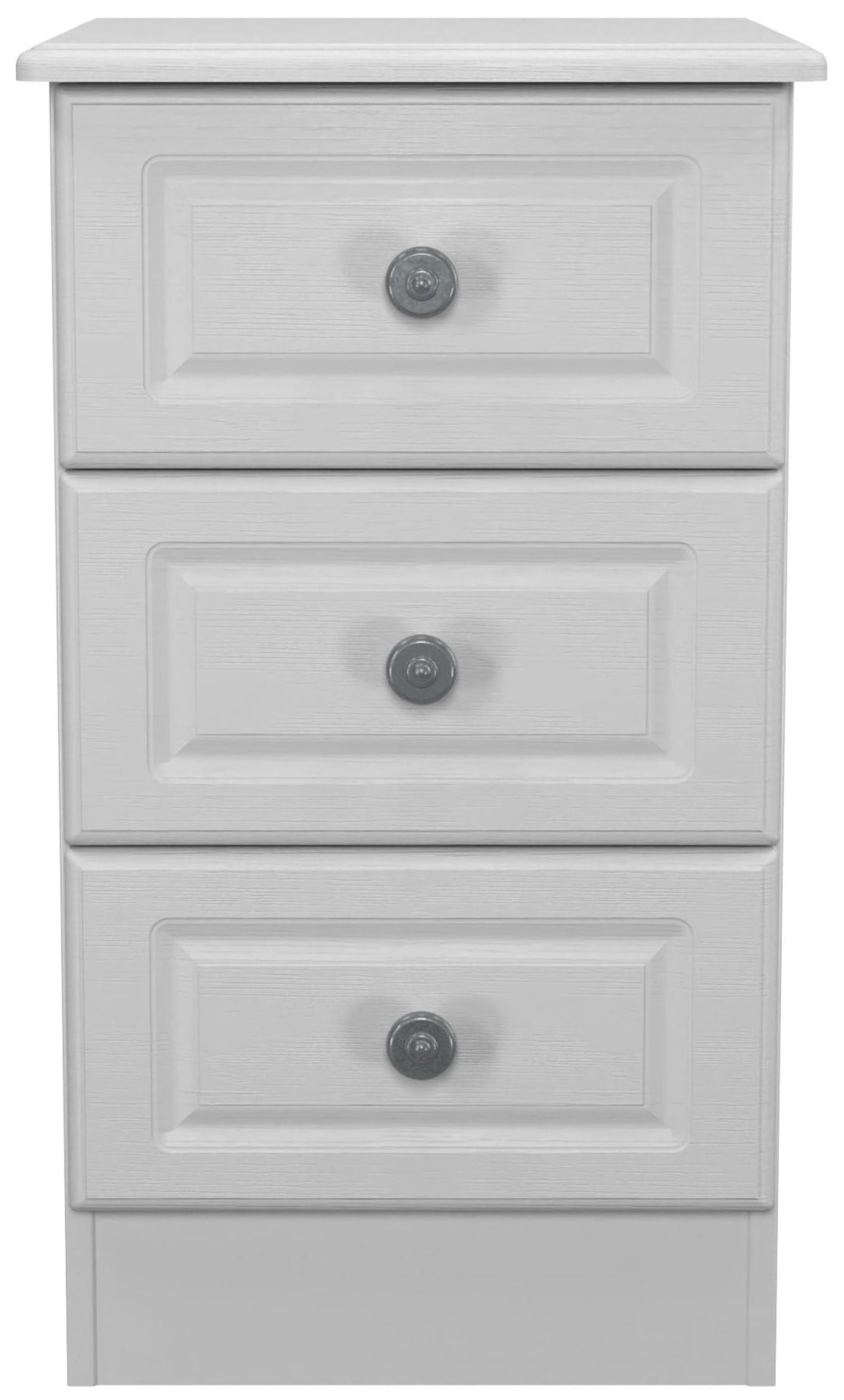 Pembroke 3 Drawer Bedside, 6 Drawer Chest & Wardrobe - Welcome Furniture