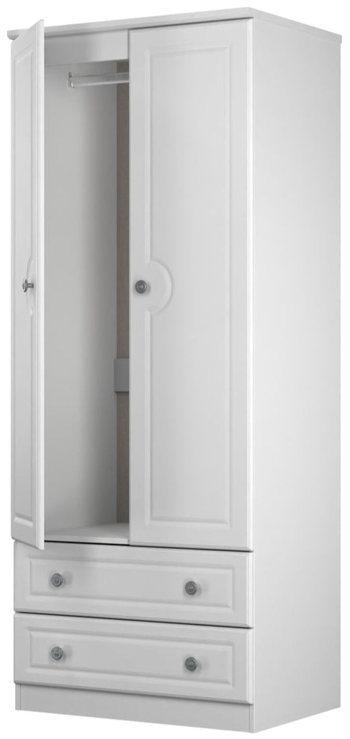 Pembroke 3 Drawer Bedside, 6 Drawer Chest & Wardrobe - Welcome Furniture