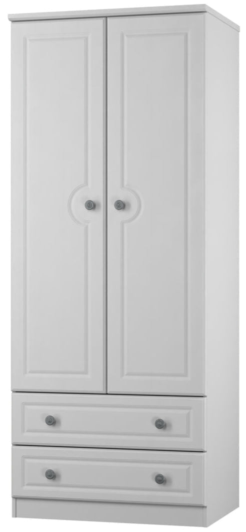 Pembroke 3 Drawer Bedside, 6 Drawer Chest & Wardrobe - Welcome Furniture