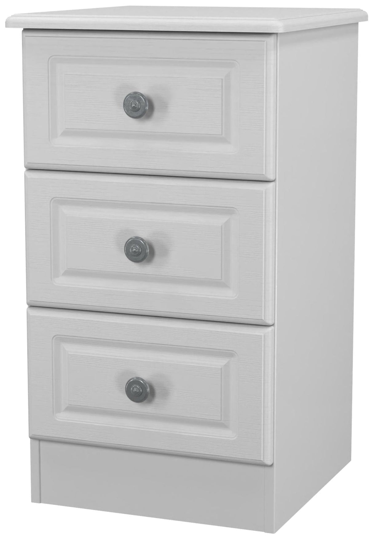 Pembroke 3 Drawer Bedside, 6 Drawer Chest & Wardrobe - Welcome Furniture