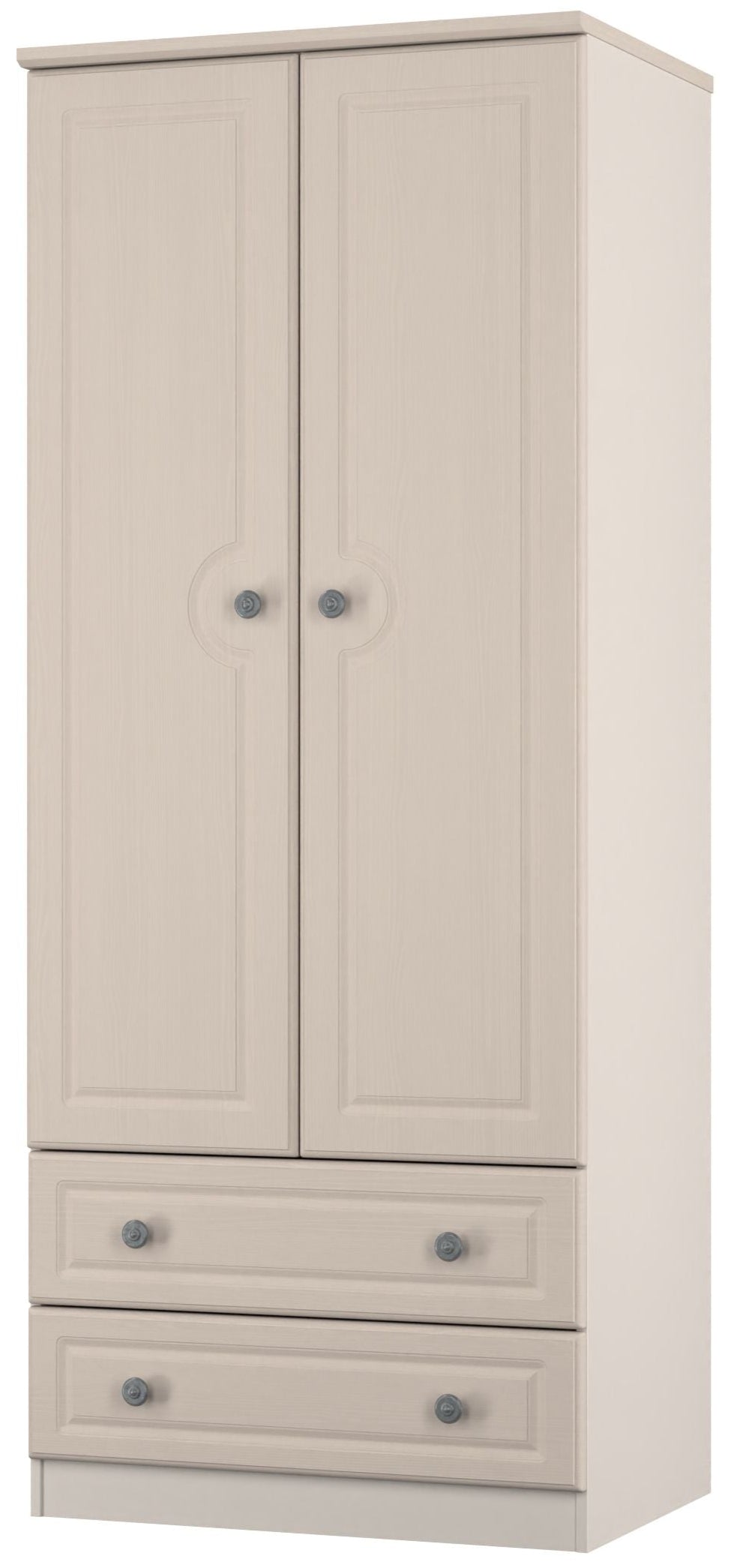 Pembroke 3 Drawer Bedside, 6 Drawer Chest & Wardrobe - Welcome Furniture