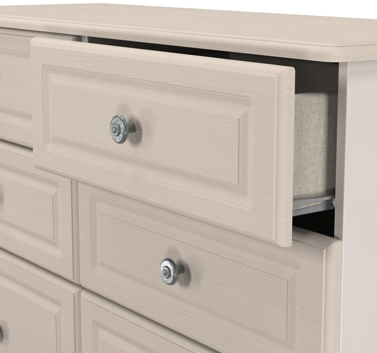 Pembroke 3 Drawer Bedside, 6 Drawer Chest & Wardrobe - Welcome Furniture